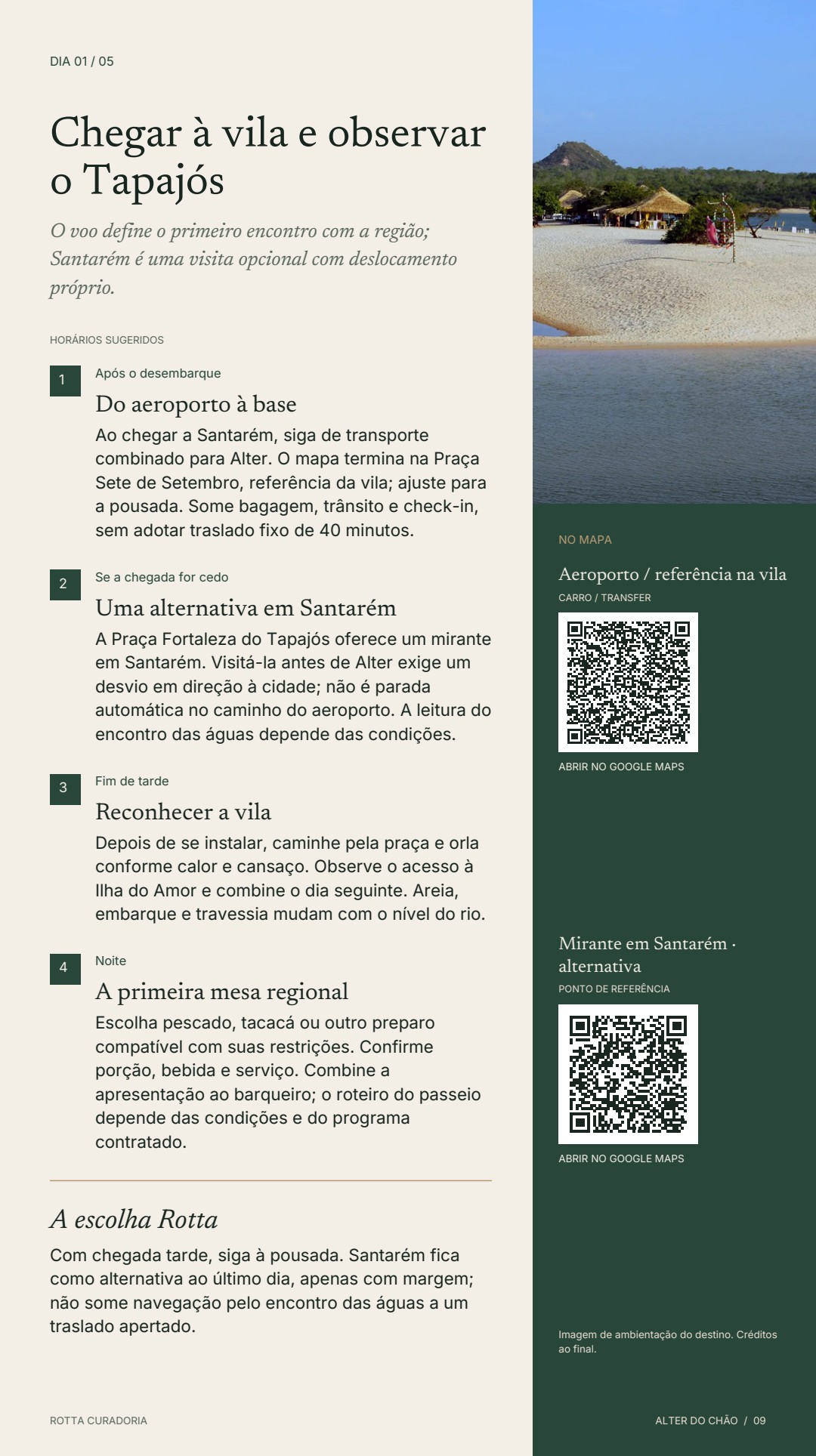 Página 9 real do roteiro: UM DIA DO ROTEIRO