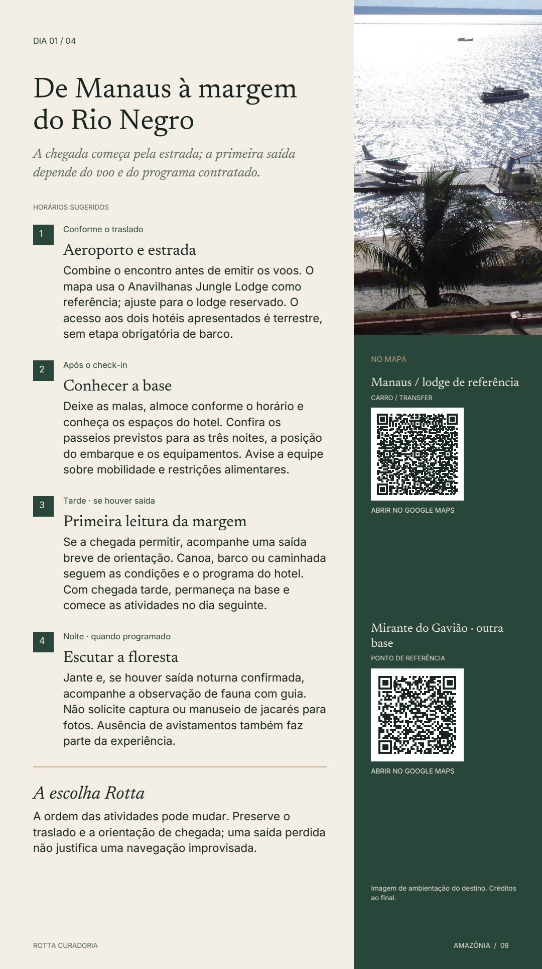Página 9 real do roteiro: UM DIA DO ROTEIRO