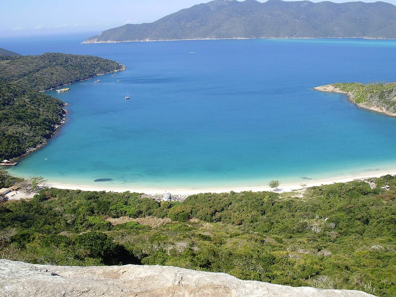 Praia do Forno em Arraial do Cabo, fotografia de 2013