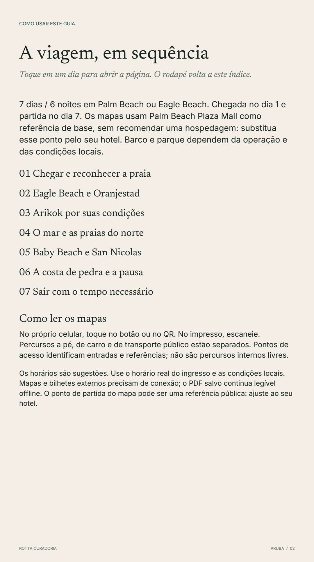 Página 2 real do roteiro: A VIAGEM EM SEQUÊNCIA