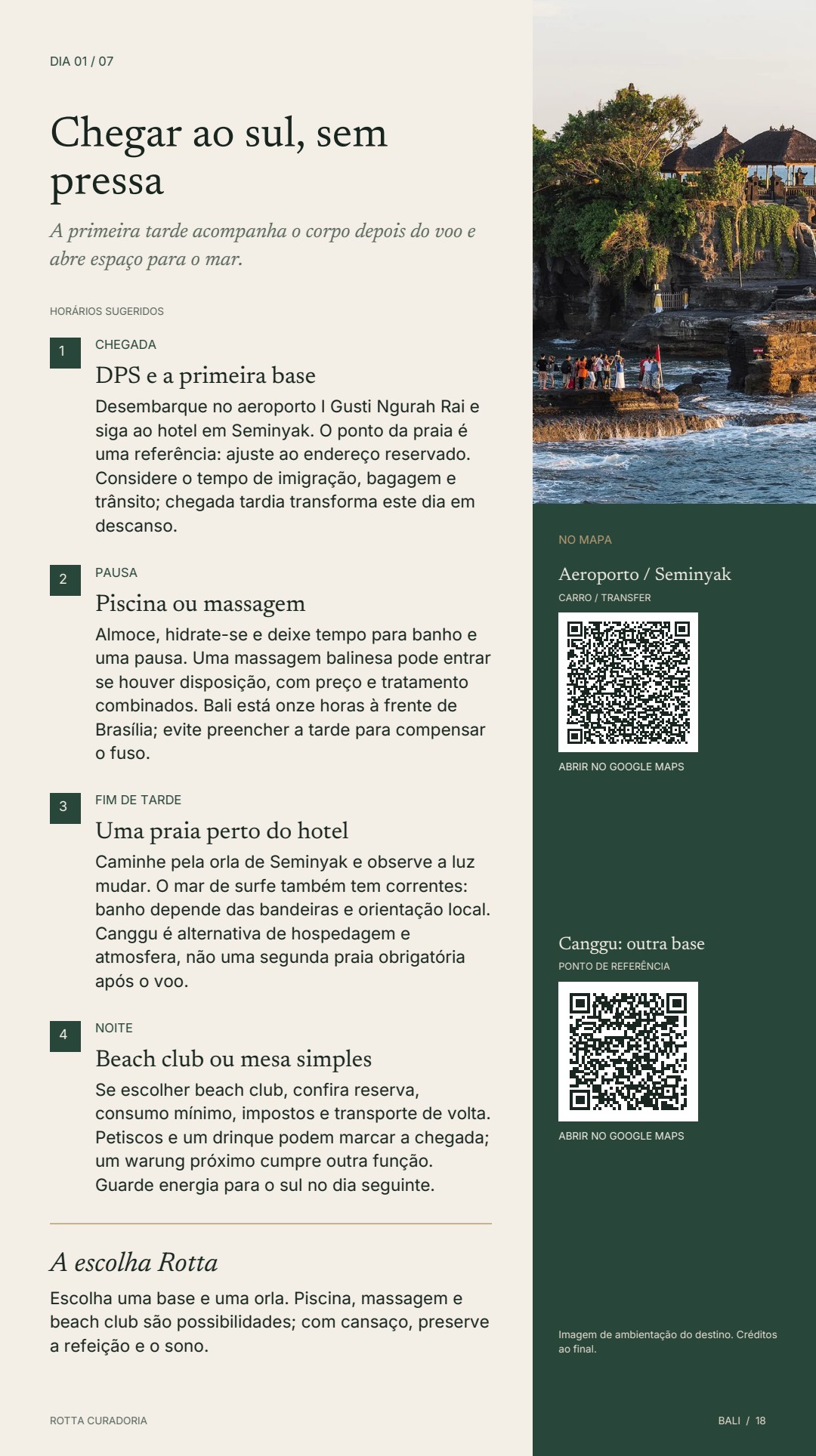 Página 18 real do roteiro: UM DIA DO ROTEIRO