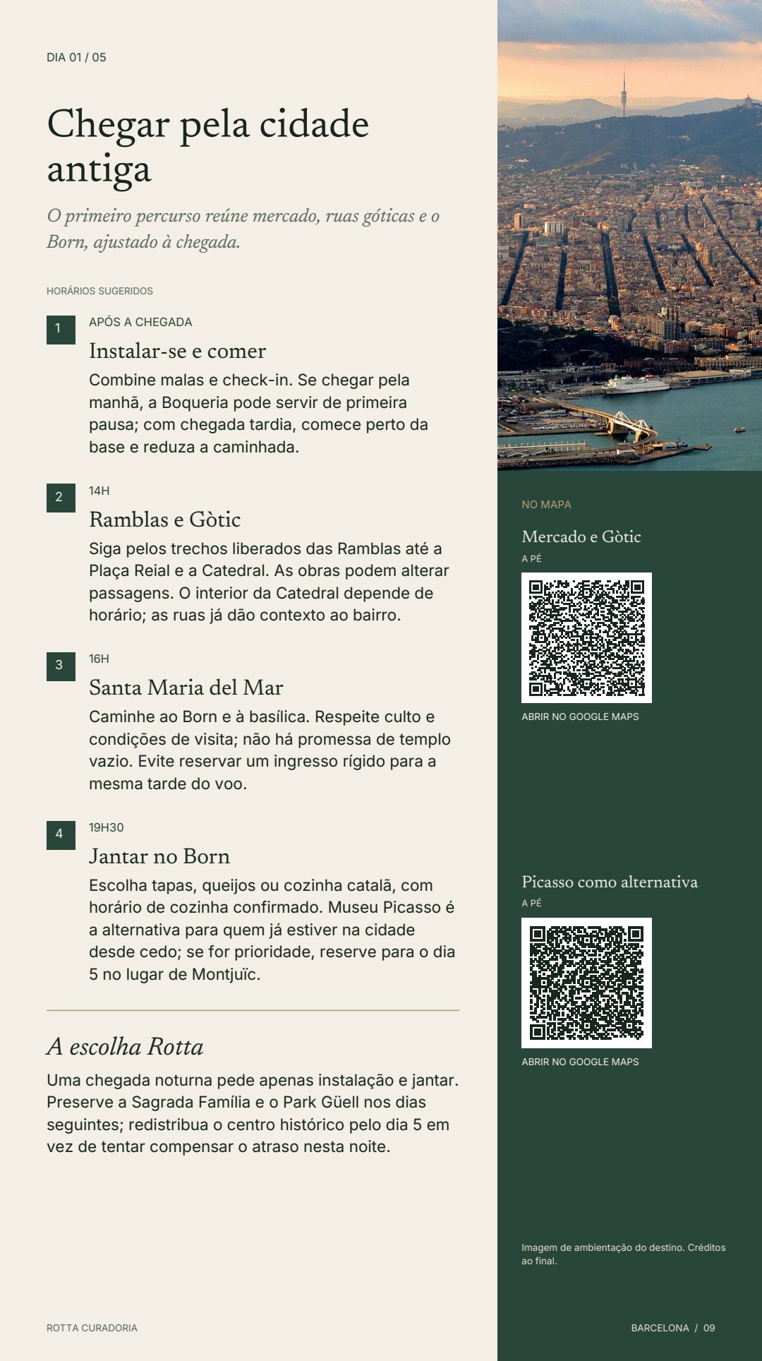 Página 9 real do roteiro: UM DIA DO ROTEIRO
