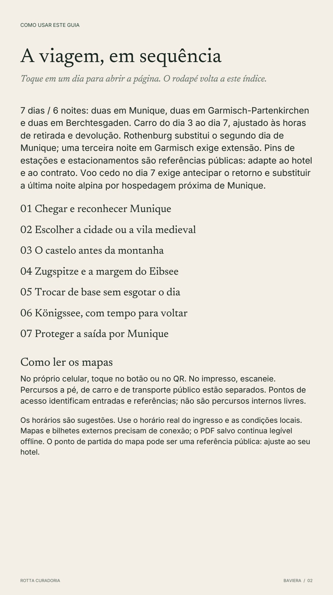 Página 2 real do roteiro: A VIAGEM EM SEQUÊNCIA