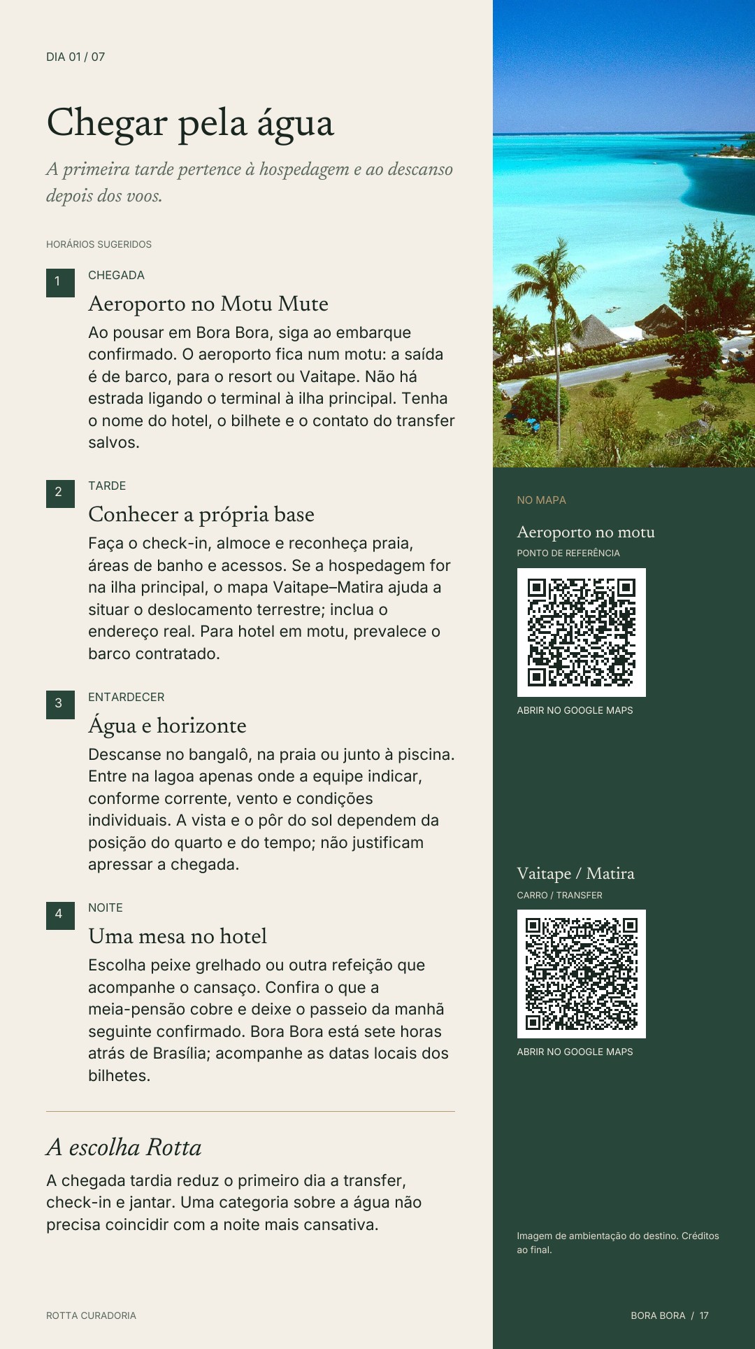 Página 17 real do roteiro: UM DIA DO ROTEIRO