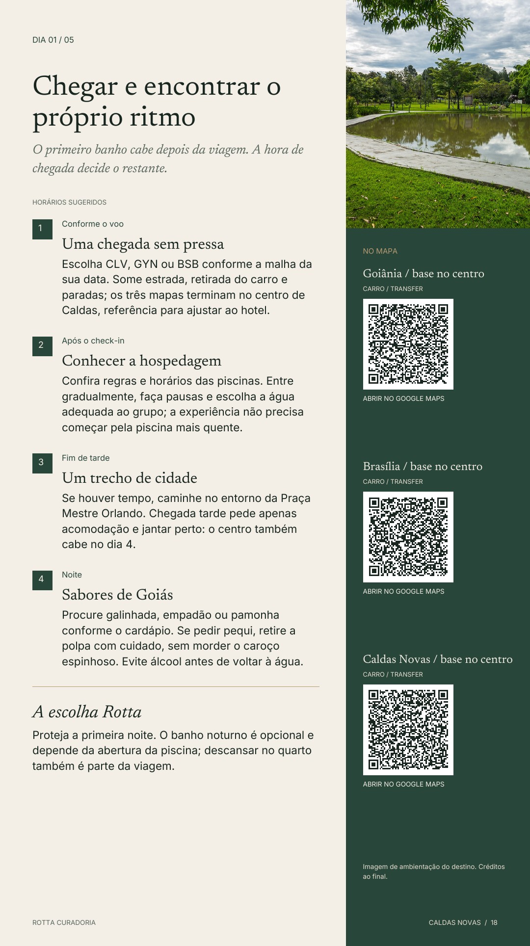 Página 18 real do roteiro: UM DIA DO ROTEIRO