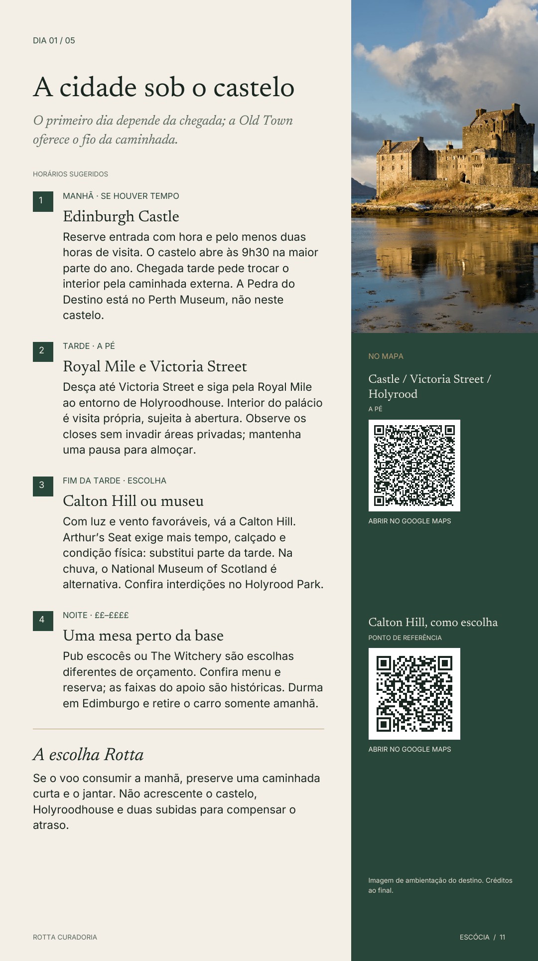 Página 11 real do roteiro: UM DIA DO ROTEIRO