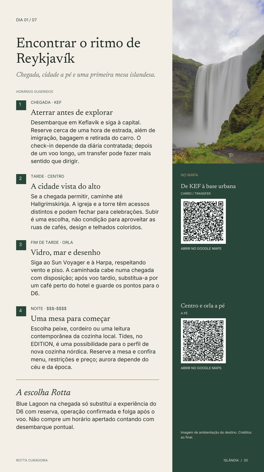 Página 20 real do roteiro: UM DIA DO ROTEIRO