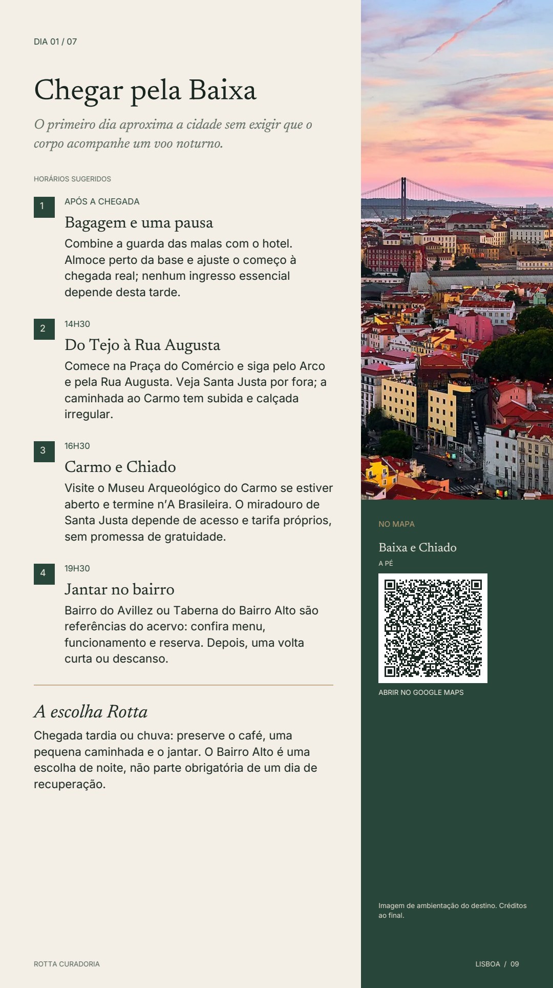 Página 9 real do roteiro: UM DIA DO ROTEIRO