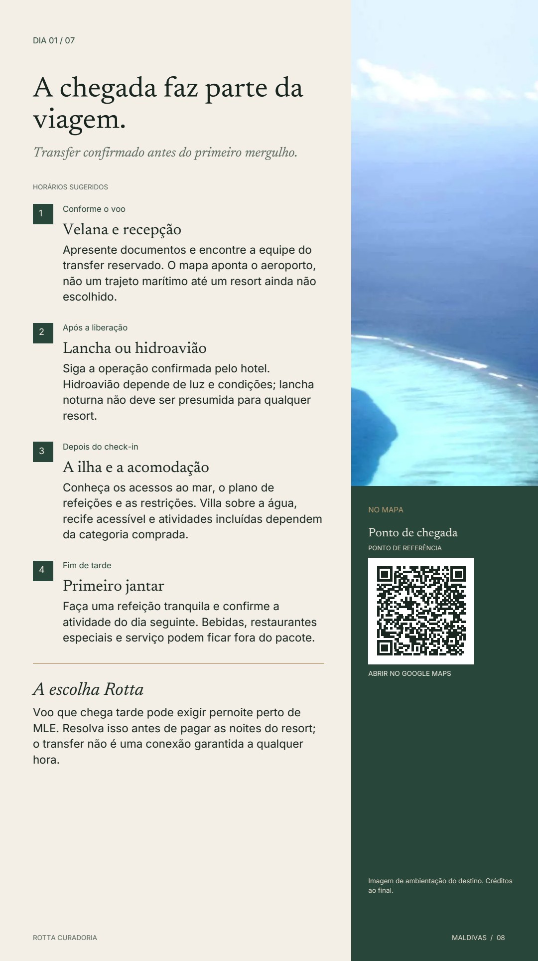 Página 8 real do roteiro: UM DIA DO ROTEIRO