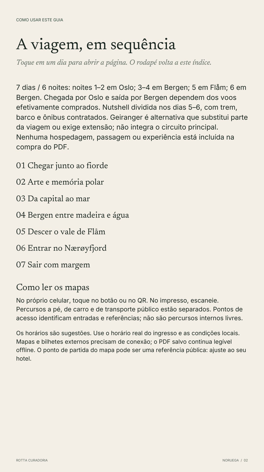 Página 2 real do roteiro: A VIAGEM EM SEQUÊNCIA