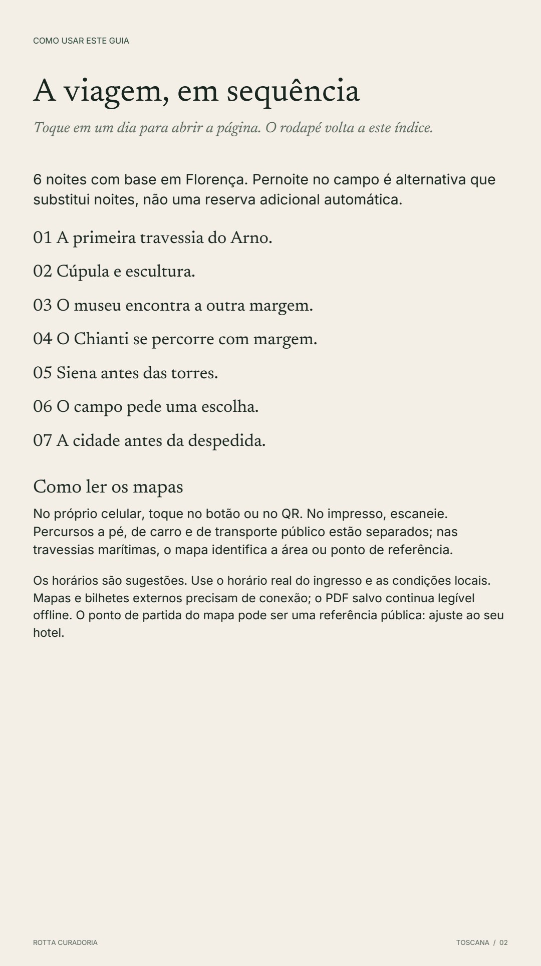 Página 2 real do roteiro: A VIAGEM EM SEQUÊNCIA