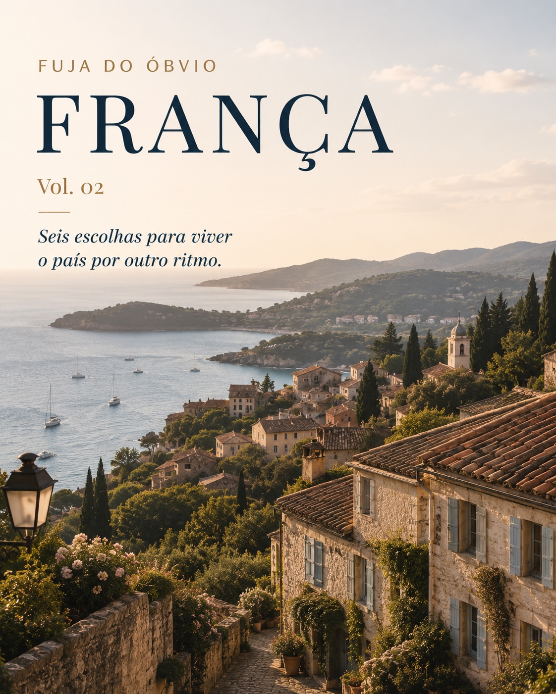 Capa editorial Fuja do Óbvio França
