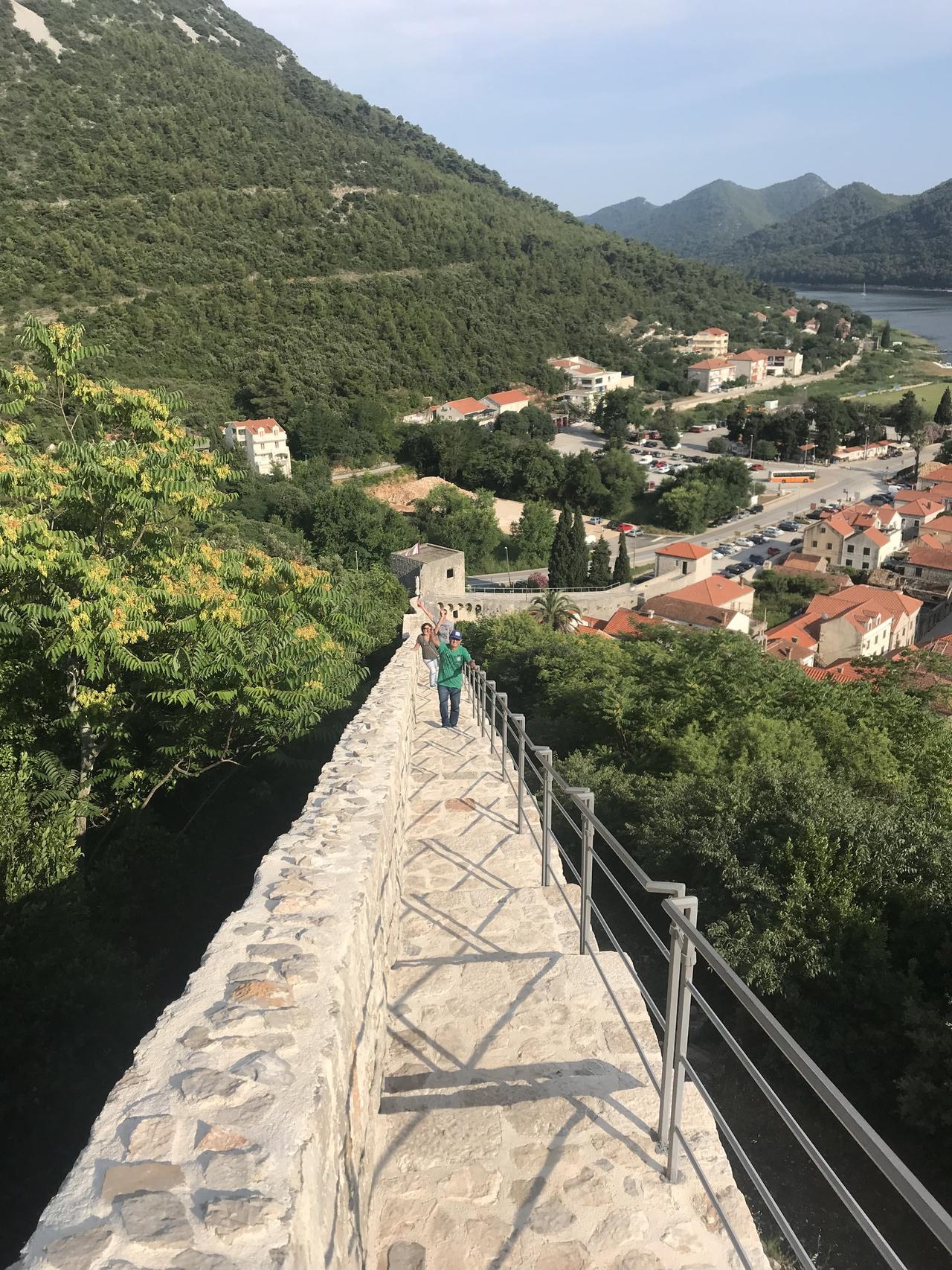 Muralhas de Ston na Croacia