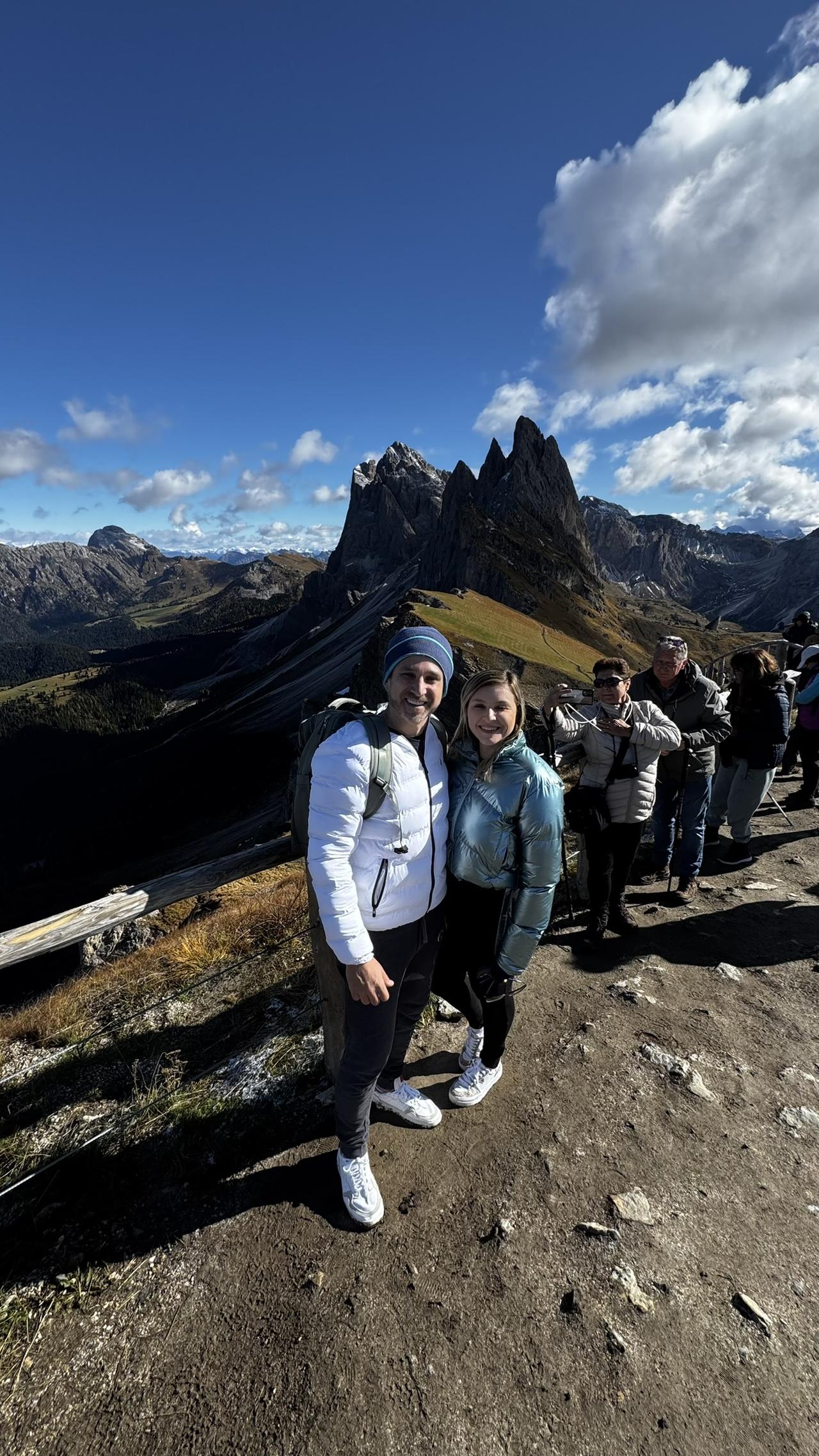 Val Gardena nas Dolomitas