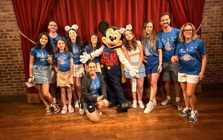 Casal no Magic Kingdom, Orlando
