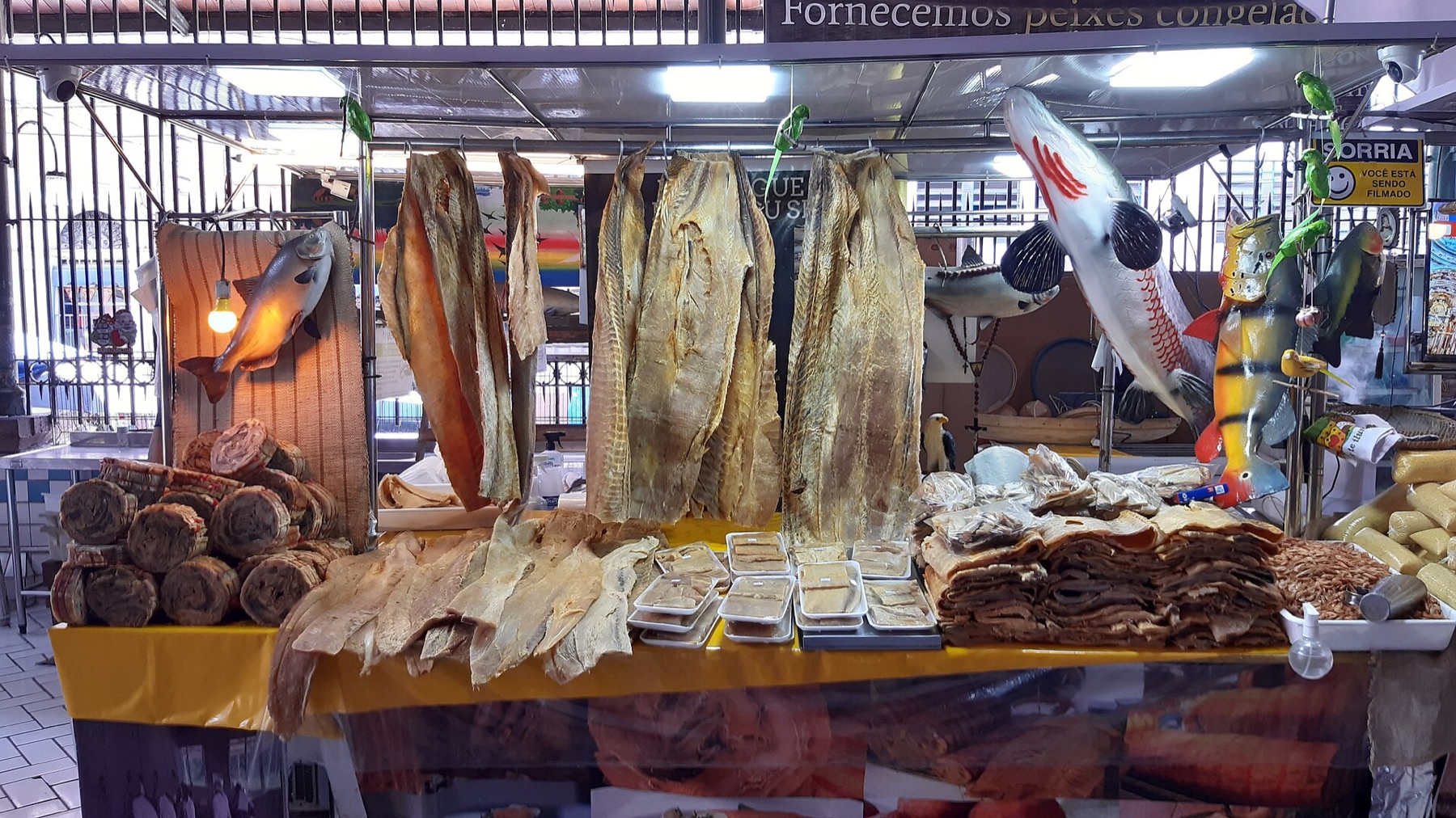 Mercado Municipal Adolpho Lisboa em Manaus