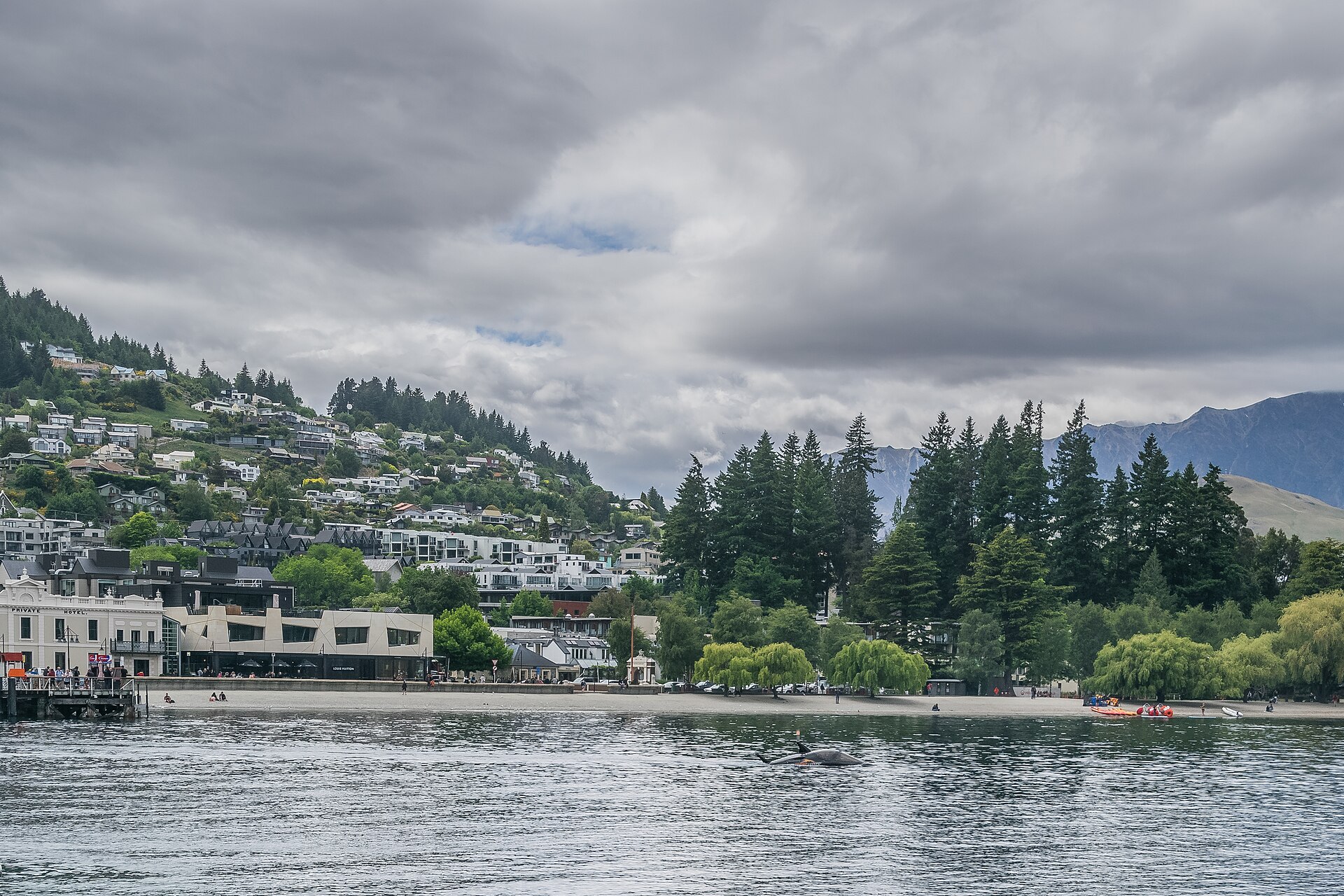 Queenstown Bay e Lake Wakatipu
