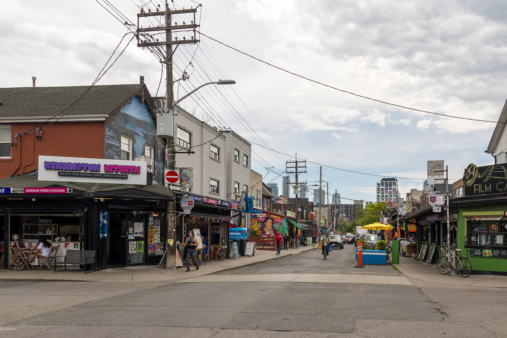 Rua no Kensington Market, Toronto