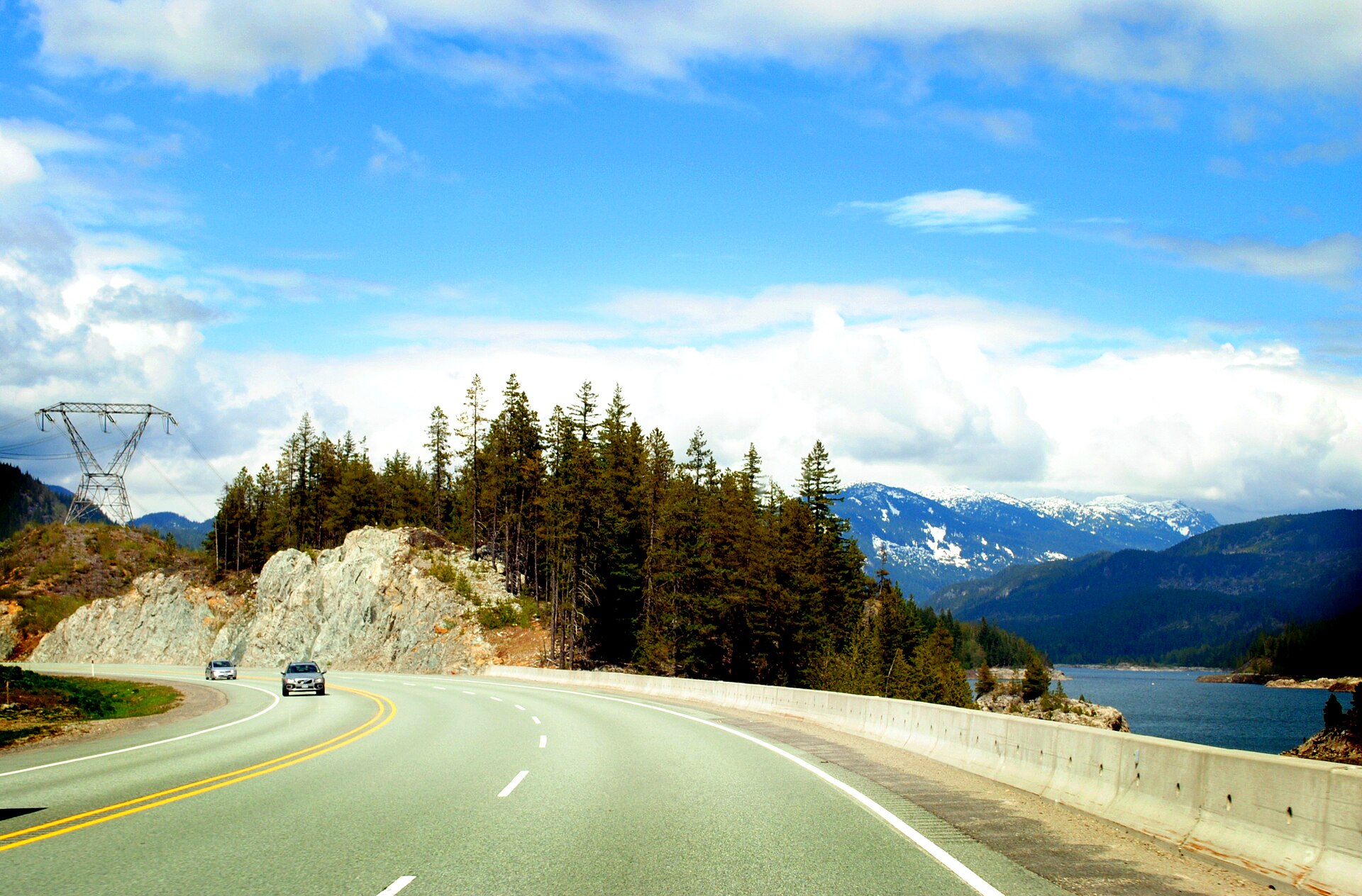 Sea to Sky Highway na Colúmbia Britânica