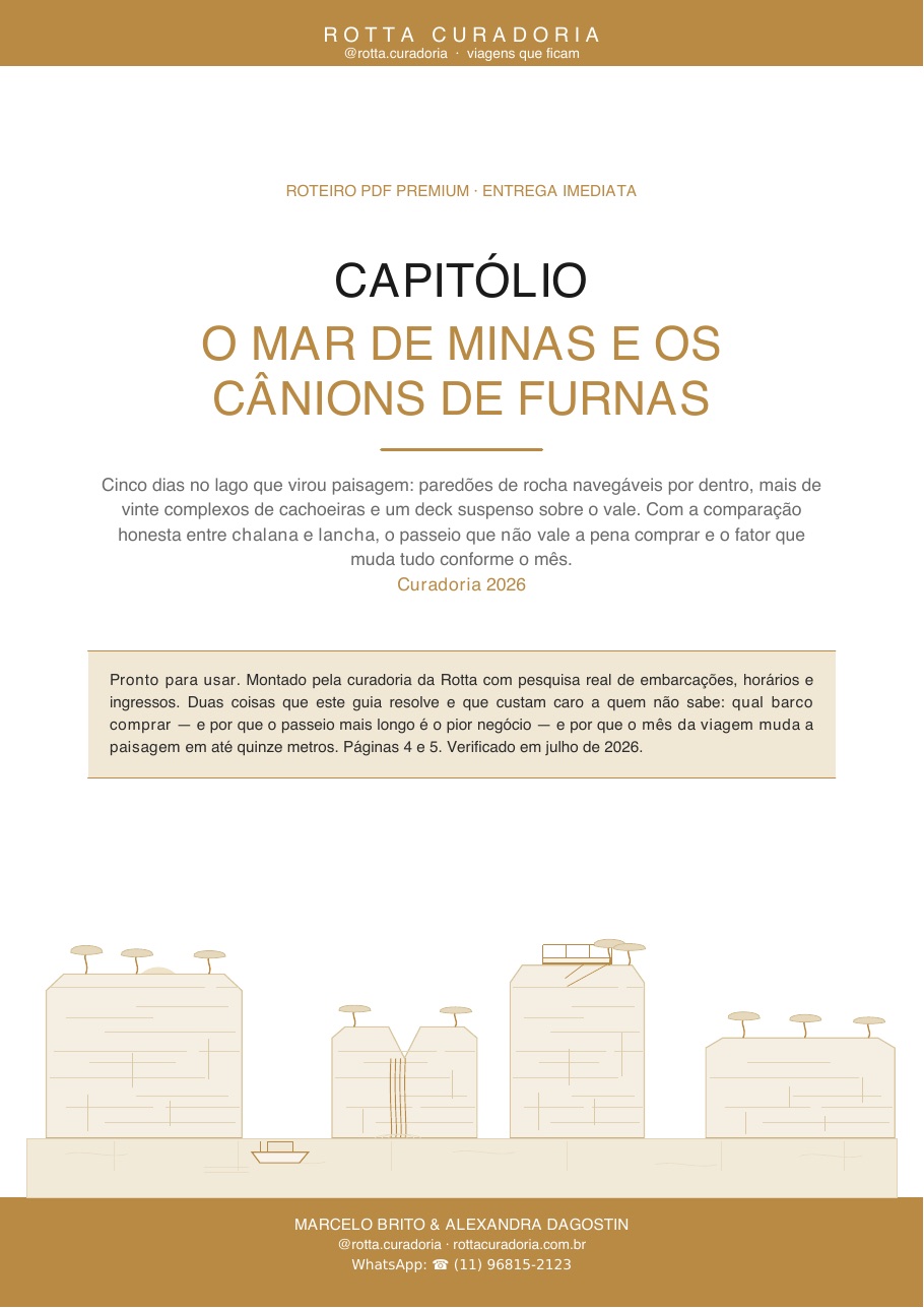 Capa do Roteiro PDF Premium de Capitólio