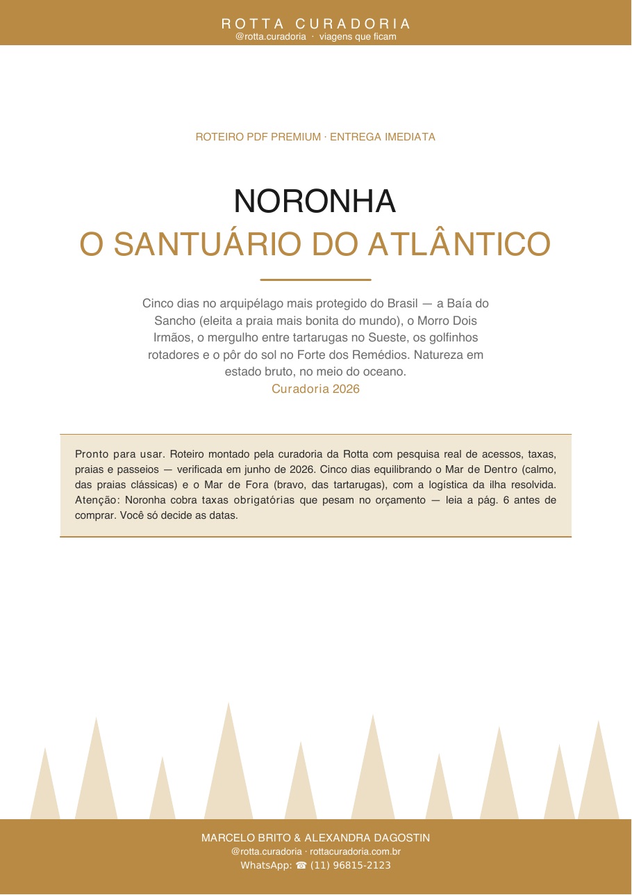 Capa do Roteiro PDF Premium de Fernando de Noronha