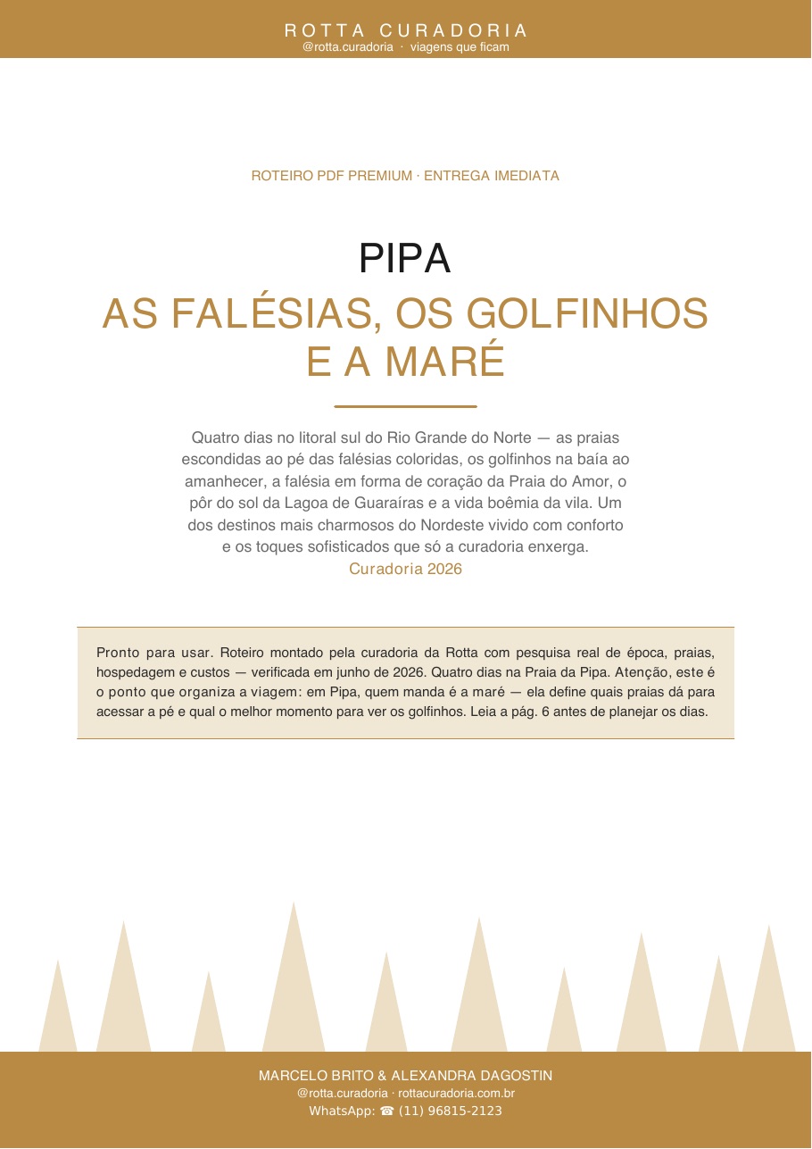 Capa do Roteiro PDF Premium de Pipa