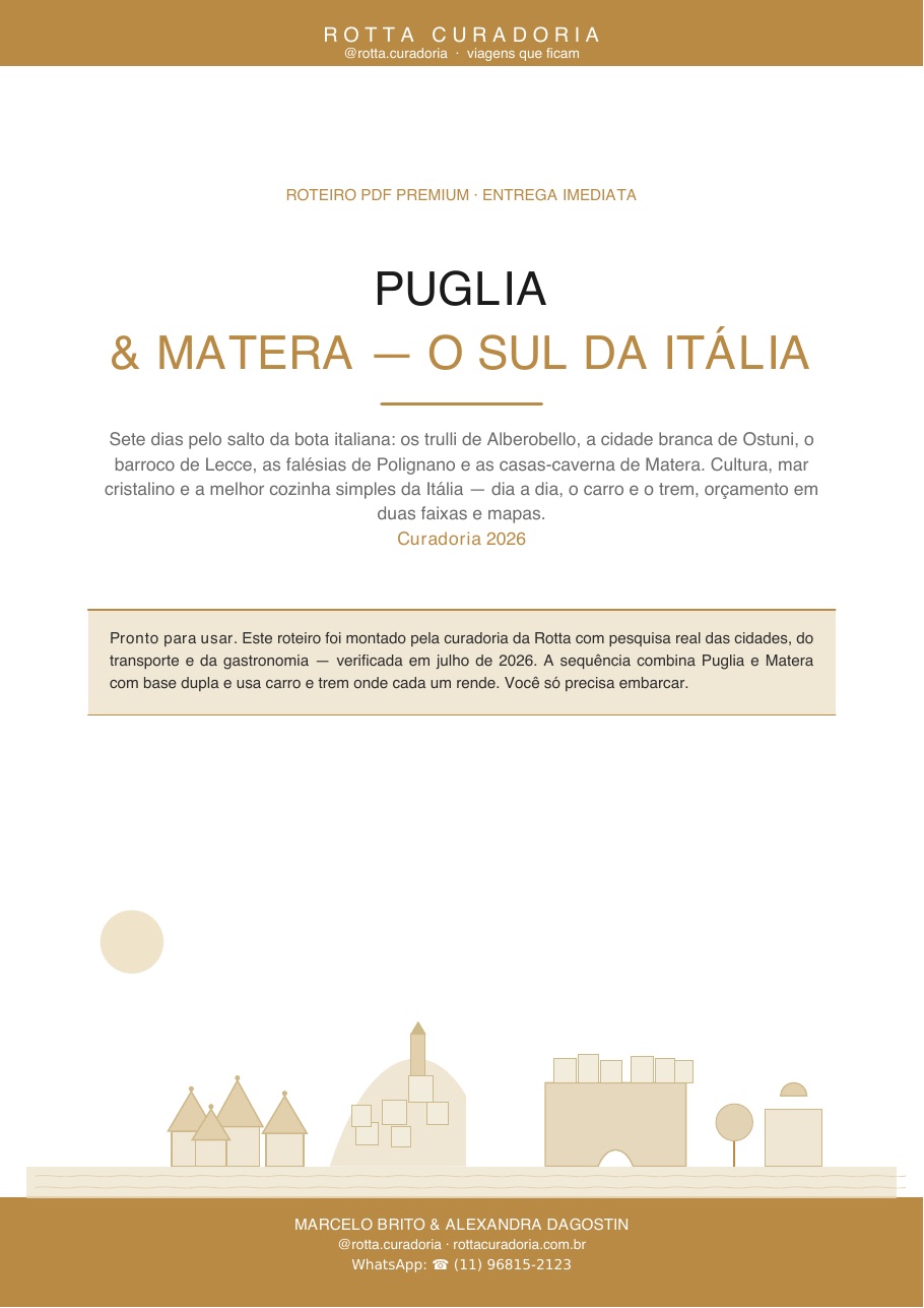 Capa do Roteiro PDF Premium de Puglia