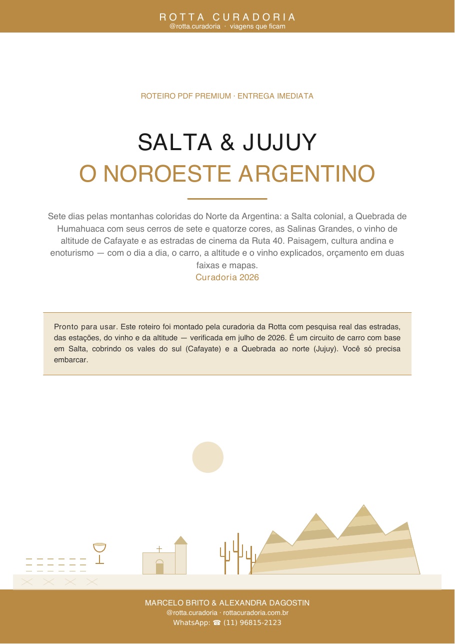 Capa do Roteiro PDF Premium de Salta