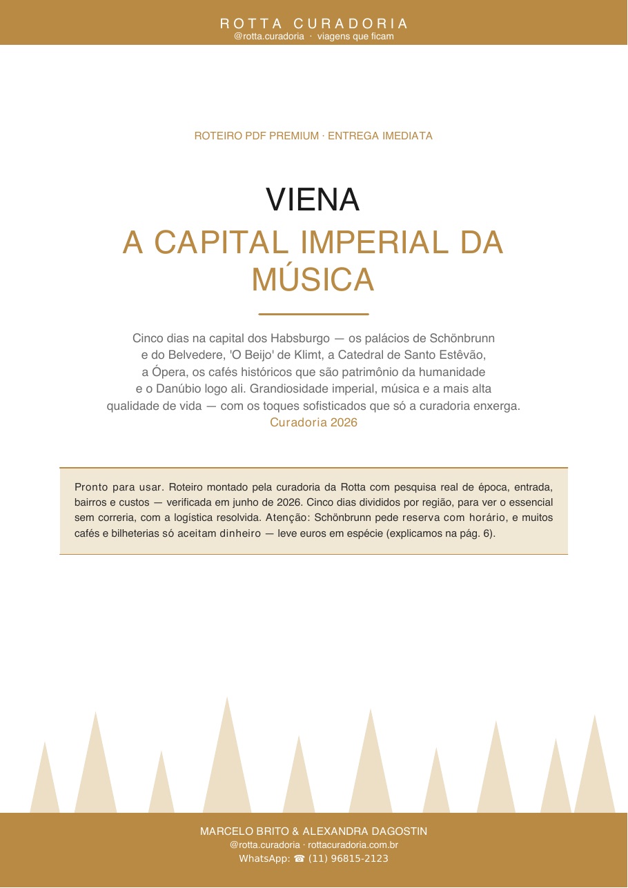 Capa do Roteiro PDF Premium de Viena